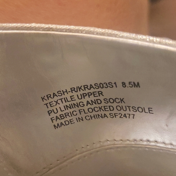 Holiday Rinestone Silver 8.5 Bling Sexy Sculpture Formal Heel Mule New - Picture 11 of 11